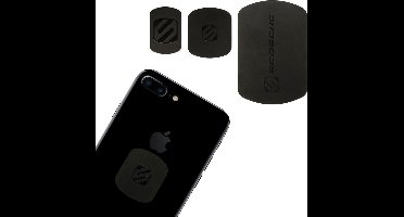 Scosche MagicMount Replacment Plate Kit - Blk