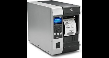 Zebra ZT610, 8 dots/mm (203 dpi), cutter, disp. (kleur), RTC, ZPL, ZPLII, USB, RS232, BT, Ethernet