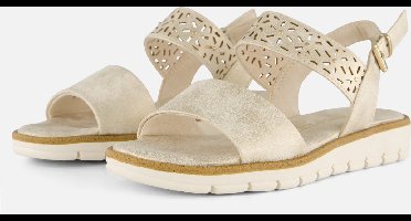 Marco Tozzi Sandalen beige Synthetisch - Dames - Maat 37