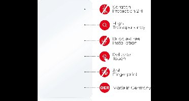 upscreen - Screenprotector voor Leica CS20 3.75G - Folie Beschermfolie transparant