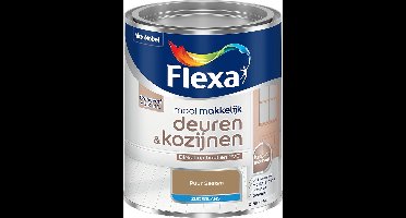 Flexa - Mooi Makkelijk Deuren & Kozijnen Zijdeglans - Puur Sesam - Mengverf - 0.75 L
