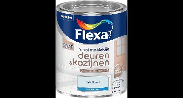 Flexa - Mooi Makkelijk Deuren & Kozijnen Zijdeglans - Wit Eiland - Mengverf - 0.75 L