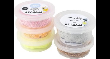 Creativ Company Stone Clay Mix Rood en Oranje Harmonie