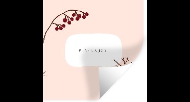 Muurstickers - Sticker Folie - Quote - Bessen - Takken - 30x30 cm - Plakfolie - Muurstickers Kinderkamer - Zelfklevend Behang - Zelfklevend behangpapier - Stickerfolie