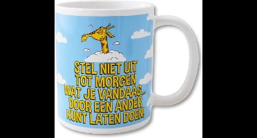 Paperdreams - Funny  Mug - Stel niet uit