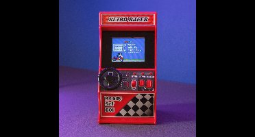 Orb Retro-racemachine 8-bit Arcade 30 Spellen Rood/zwart