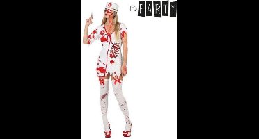 "Bebloede verpleegster kostuum voor dames  - Verkleedkleding - XS/S"