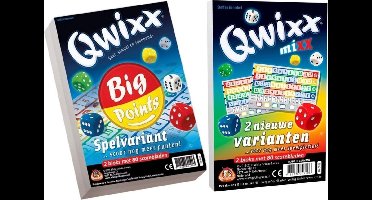 Spellenbundel - 2 stuks - Dobbelspel - Qwixx Big Points & Qwixx Mixx