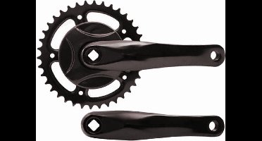 Kgs Crankstel 38t 152 Mm Zwart