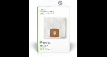 Nedis Stofzuigerzak - 4 Stuks - Synthetisch - Meest verkocht voor: Daewoo SB70 - Wit