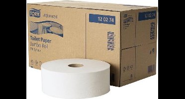 Toiletpapier Tork T1 120272 Advanced 2laags 360m 1800vel 6rollen