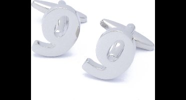 Manchetknopen - Cijfer Nummer 9 Negen