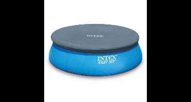 INTEX - Afdekzeil zwembad - rond - 305 cm - donkerblauw
