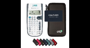TI-30XB MultiView incl. WYNGS Beschermhoes Zwart - Wetenschappelijke Rekenmachine - Basis Pakket