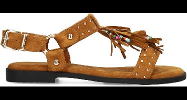 POSH by Poelman NATALIA Dames Sandalen - Bruin