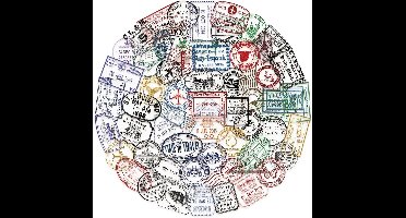 Reisstickers voor Journal, Scrapbooking en Fotoalbums - Perfect voor Koffers en Laptops