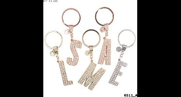 Topmodel Sleutelhanger STRASS - C