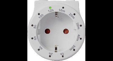 Sygonix SY-4499402 Schakelklok Digitaal Dagprogramma 3500 W START/STOP functie, Countdown-functie