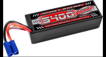 Team Corally - Sport Racing 50C - 5400Mah - 3S - 11,1V - EC-5 - Hard Case