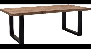 Brix -  Bruine Eetkamertafel -  Mangohout  - 160x90 cm