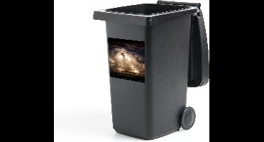 Container sticker Stormachtige nacht over Byron Bay - 40x40 cm - Kliko sticker