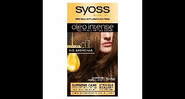 Syoss Oleo Intense - Haarverf - 5-86 - Licht Bruin - 115ml x 48