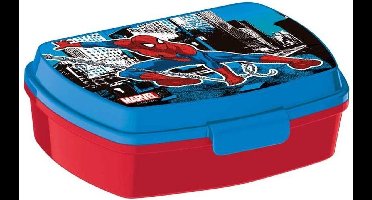 Broodtrommel Spider-Man Great power Blauw Rood 17 x 5.6 x 13.3 cm