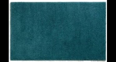Badmat, 80 x 50 cm, Polyester, Petrol Blauw - Kela | Maja