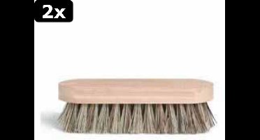 2x Handy Union Houten Werkborstel 17 cm