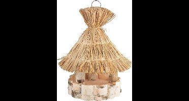 Esschert Design Voederhuis Vogels 30,5 X 37 Cm Hout Bruin