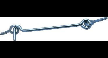GebuVolco Windhaken met 2 schroefogen 4.00x100 ijzer gegalvaniseerd
