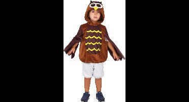 Vegaoo - Bruine uil outfit voor kinderen