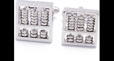 Manchetknopen - Telraam Abacus Rekenen Wiskunde