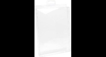 Plastic Doosjes 13,7x2,5x18,7cm Kristalhelder met (25 stuks)