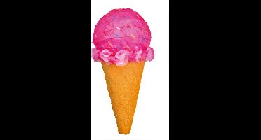 Amscan Piñata Ijsje Roze 39x26 Cm