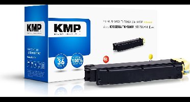 KMP Toner vervangt Kyocera 1T02TWANL0, TK-5280Y Compatibel Geel 11000 bladzijden K-T92