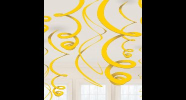 RIETHMULLER - Gele plafondversiering