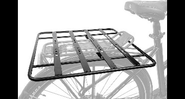 M-wave Dragerplaat 400 X 400 Mm Aluminium Zwart