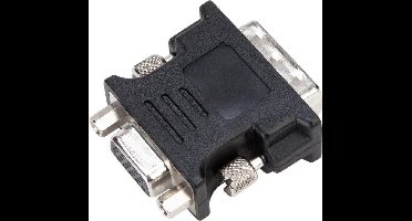 Targus ACX120EUX tussenstuk voor kabels DVI-I VGA Zwart