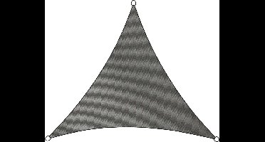 FlinQ Schaduwdoek met Solar - Sterrenlicht - Driehoek Schaduwdoek - UV-werend