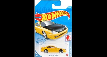 Hot Wheels Auto J-imports '98 Honde Prelude 7 Cm Geel/zwart