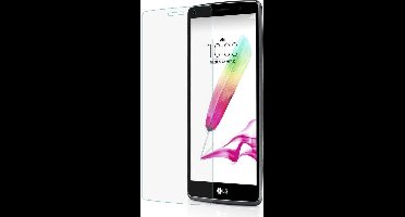 Shop4 - LG G4 Stylus Glazen Screenprotector - Gehard Glas Beschermfolie Tempered Glass