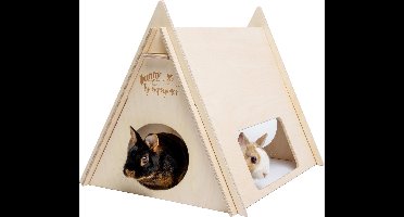 Bunny nature campsite knaagdierhuis 47x60x46cm