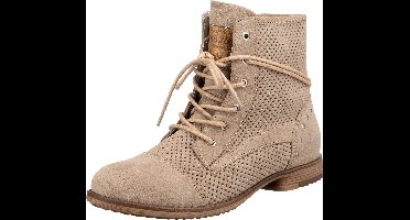 Mustang dames enkellaars beige
