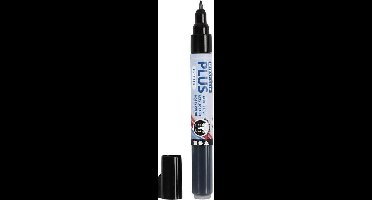 Plus Color Marker, L: 14,5 cm, lijndikte 0,7 mm, zwart, 5,5 ml, 1 stuk