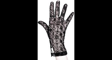 Restyle - LUXURIOUS Handschoenen - Zwart