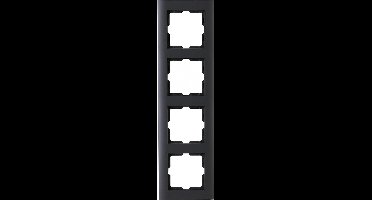 KOPP - Afdekraam - Athenis - 4-voudig - Mat Antraciet