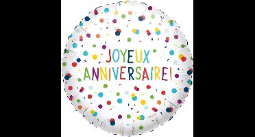 Amscan Ballon Confetti Verjaardag Folie