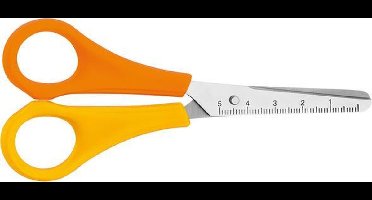 Westcott schaar - kind - 13cm - linkshandig - geel/oranje - AC-E21593