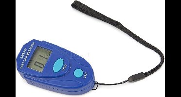 HBM digitale laagdiktemeter voor autolak, millimeter, 3V CR2032, blauw
